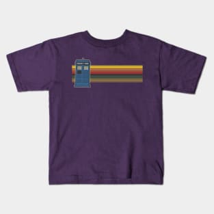 13 Doctor stripe Right handed Kids T-Shirt